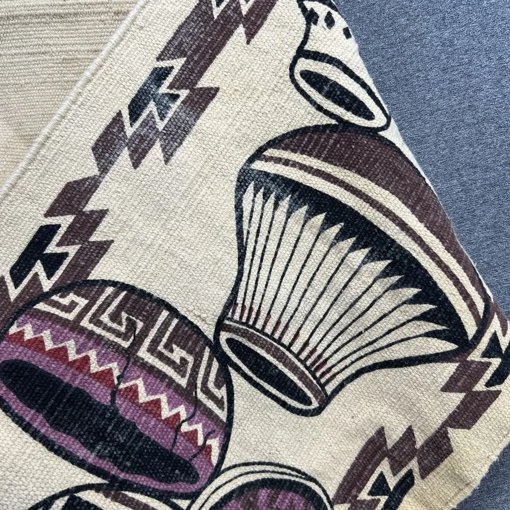 Aztec Western Table Runner El Paso Saddle Blanket Co Pottery Design 74